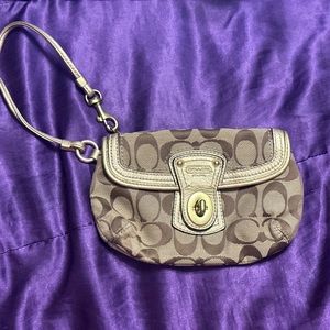 Coach wristlet